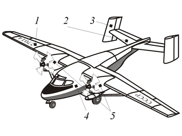 Ан 14 чертеж